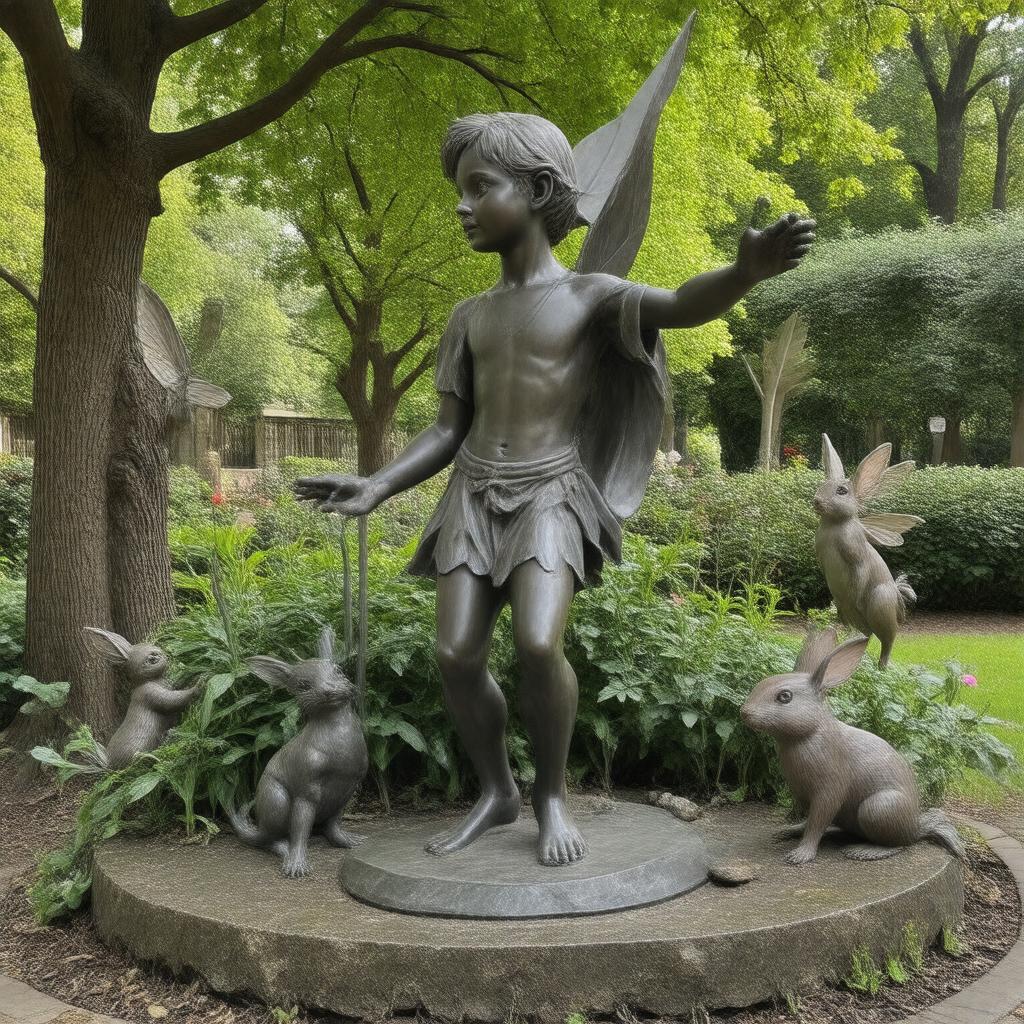 Peter Pan Statue